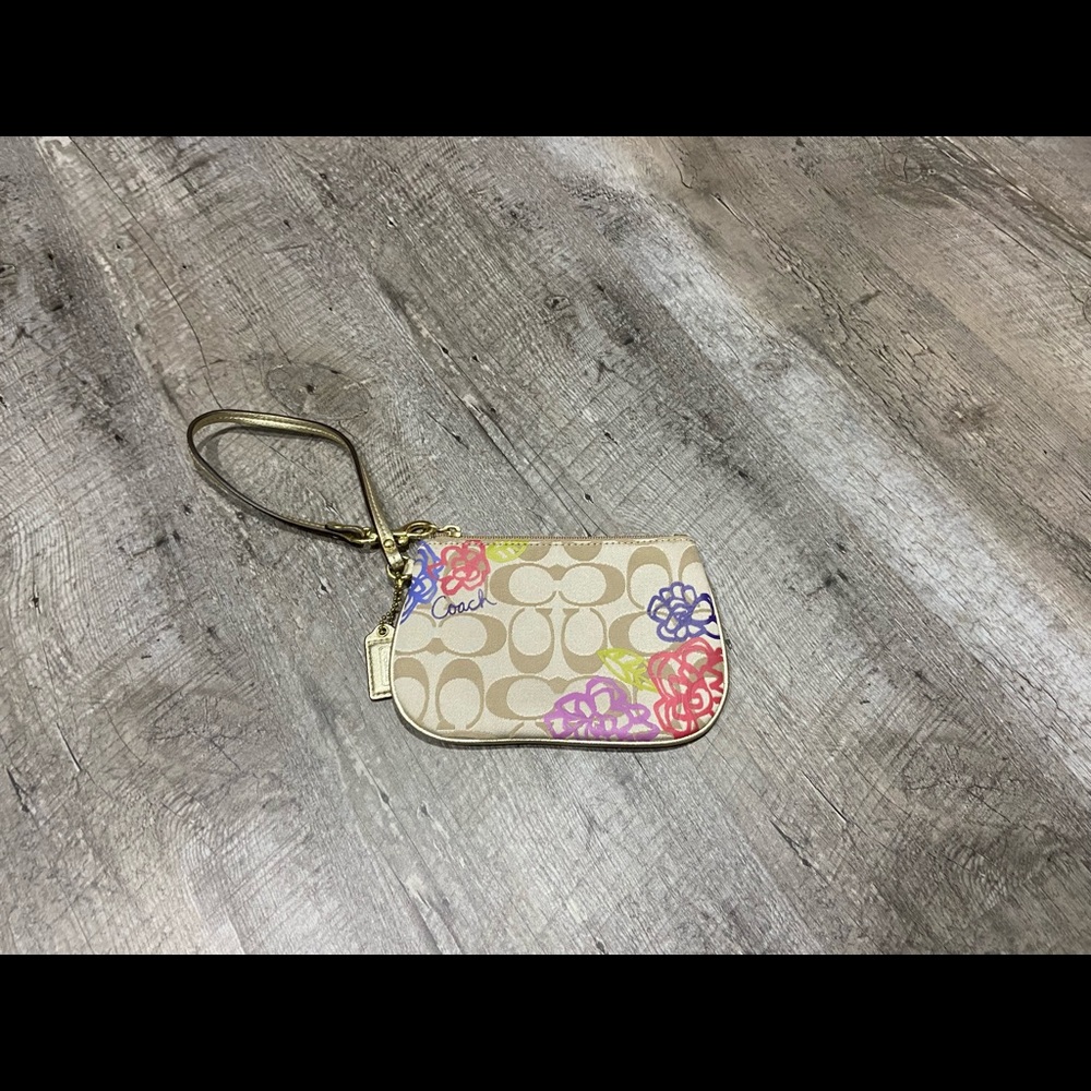 Coach wristlet (small)